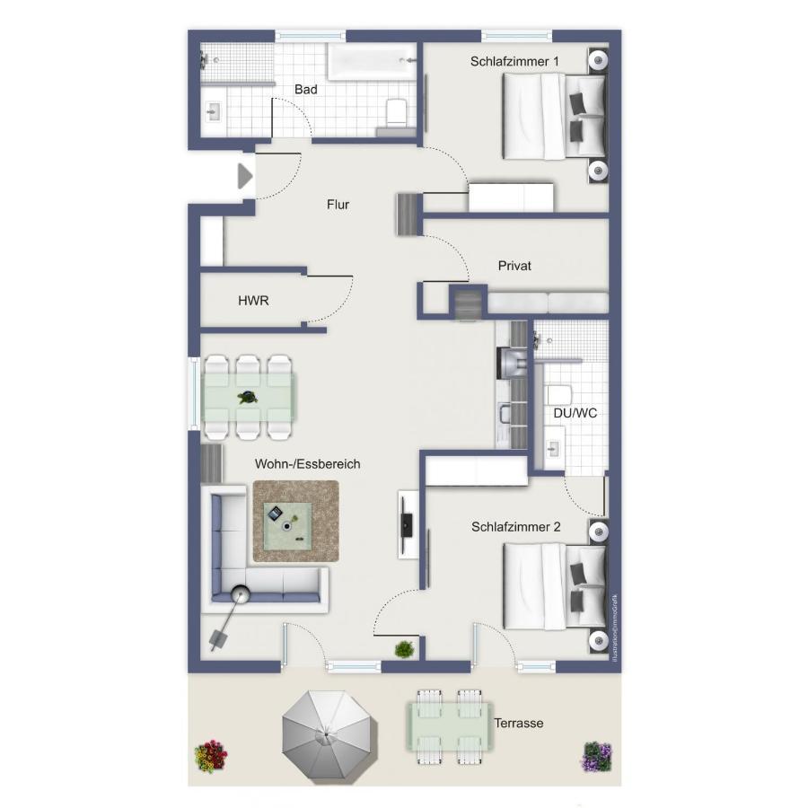 Haus Am Wald Wohnung Meer Wittenbeck Dış mekan fotoğraf